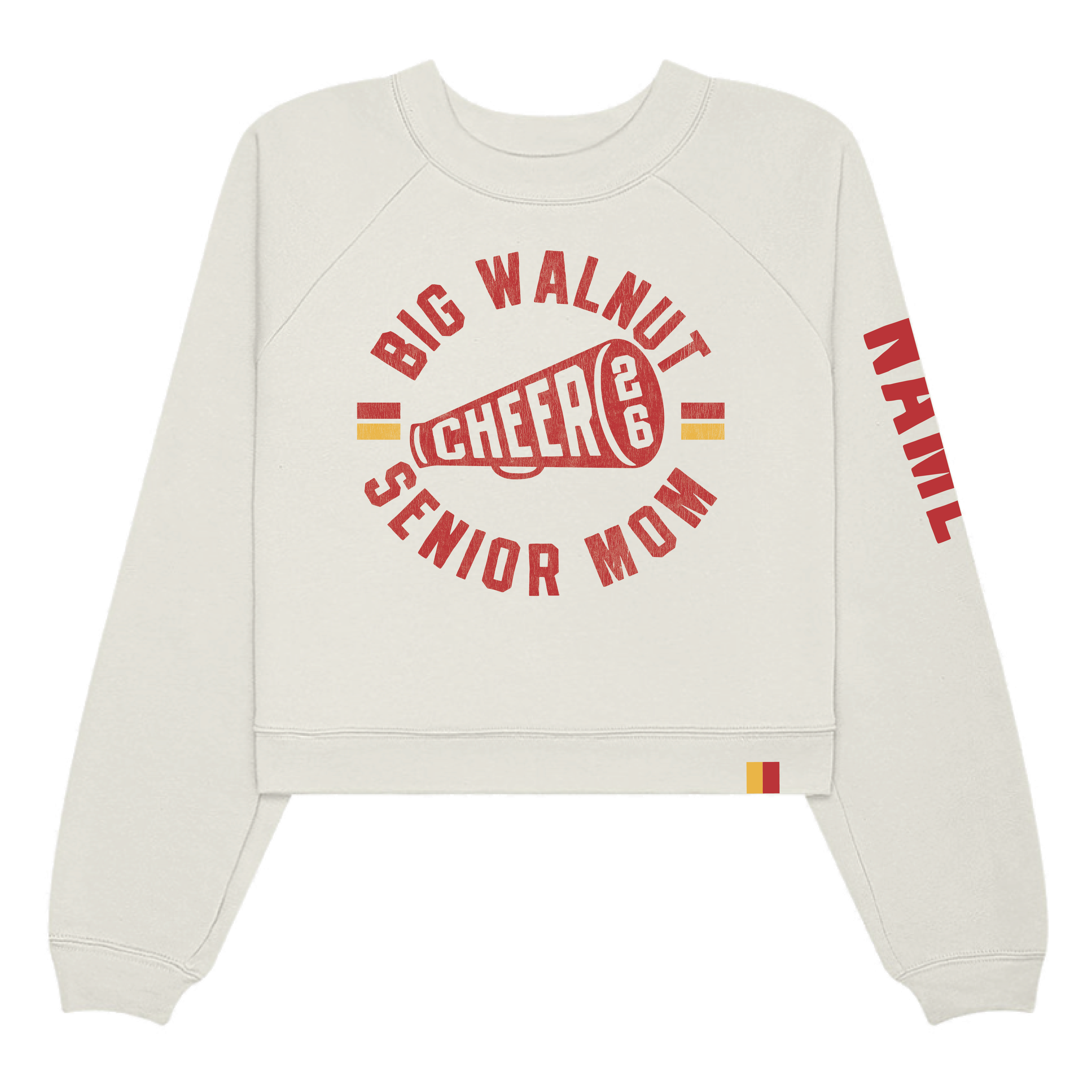 BW | SENIOR CHEER MOM SWEATSHIRT