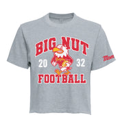 BW | CLASS OF 32 FOOTBALL WOMEN'S BOXY TEE "STAY HUMBLE, STAY HUNGRY"