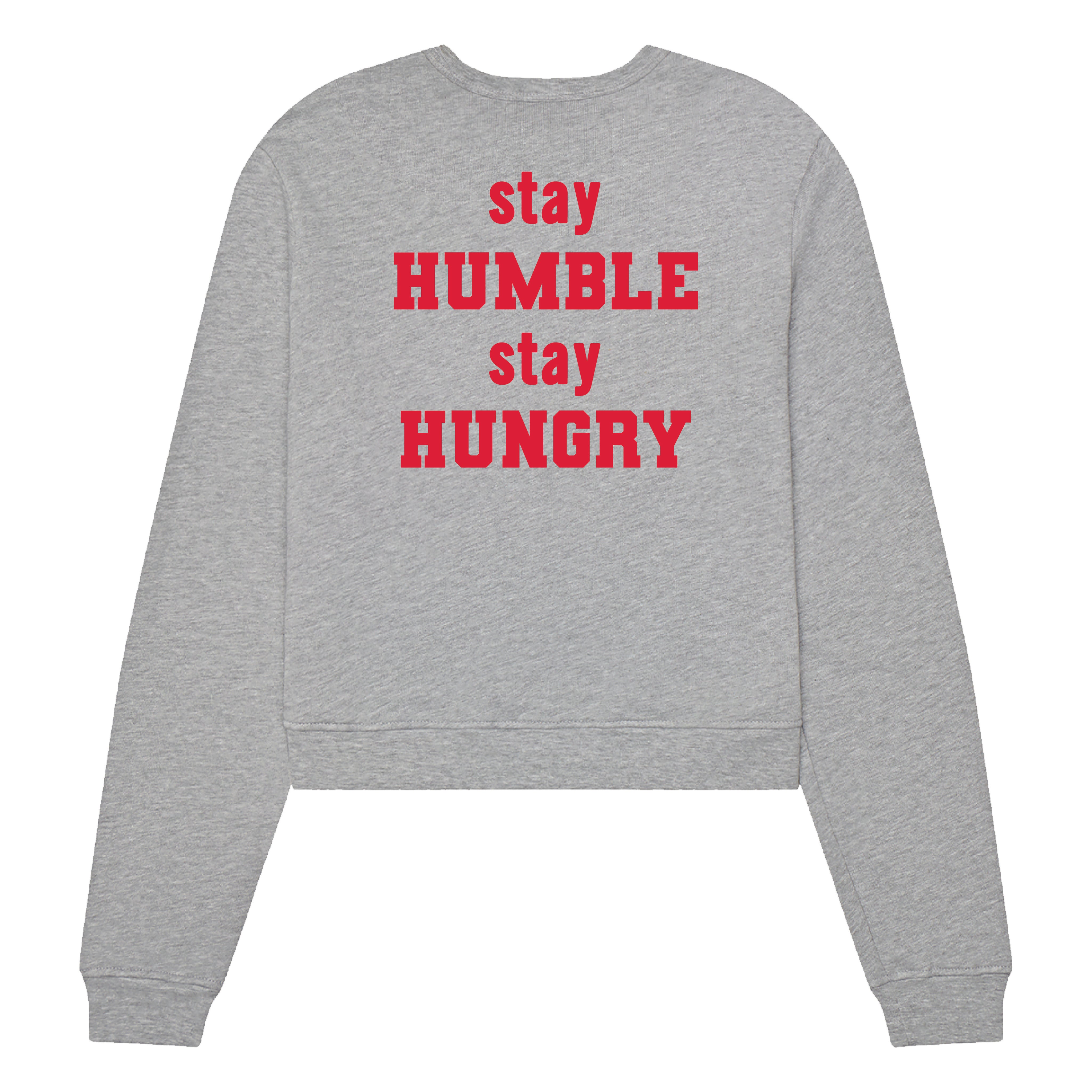 BW | CLASS OF 32 FOOTBALL WOMEN'S SWEATSHIRT "STAY HUMBLE, STAY HUNGRY"