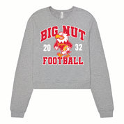 BIG WALNUT | CLASS OF 32 FOOTBALL WOMENS SWEATSHIRT "STAY HUMBLE, STAY HUNGRY"