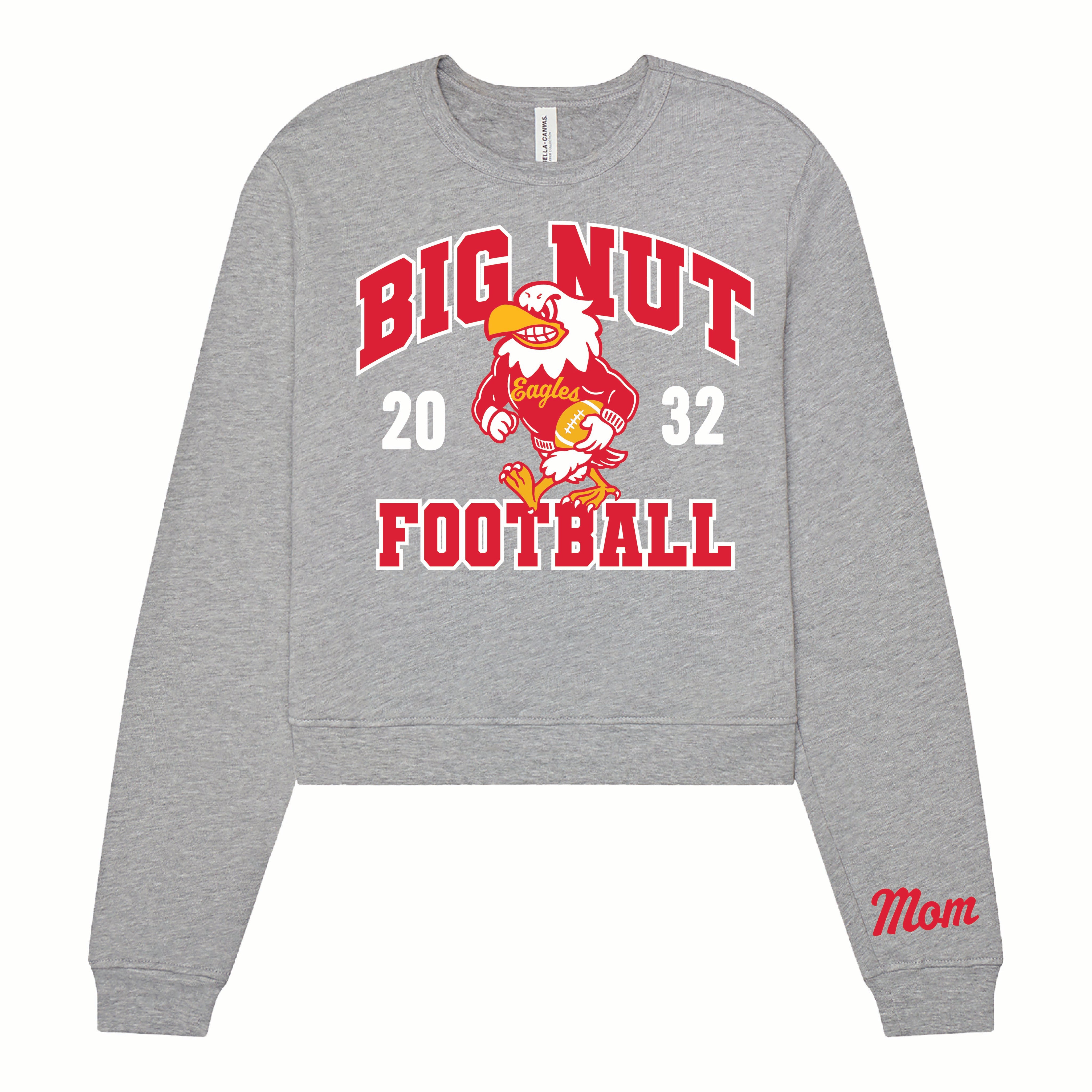 BIG WALNUT | CLASS OF 32 FOOTBALL WOMENS SWEATSHIRT "STAY HUMBLE, STAY HUNGRY"