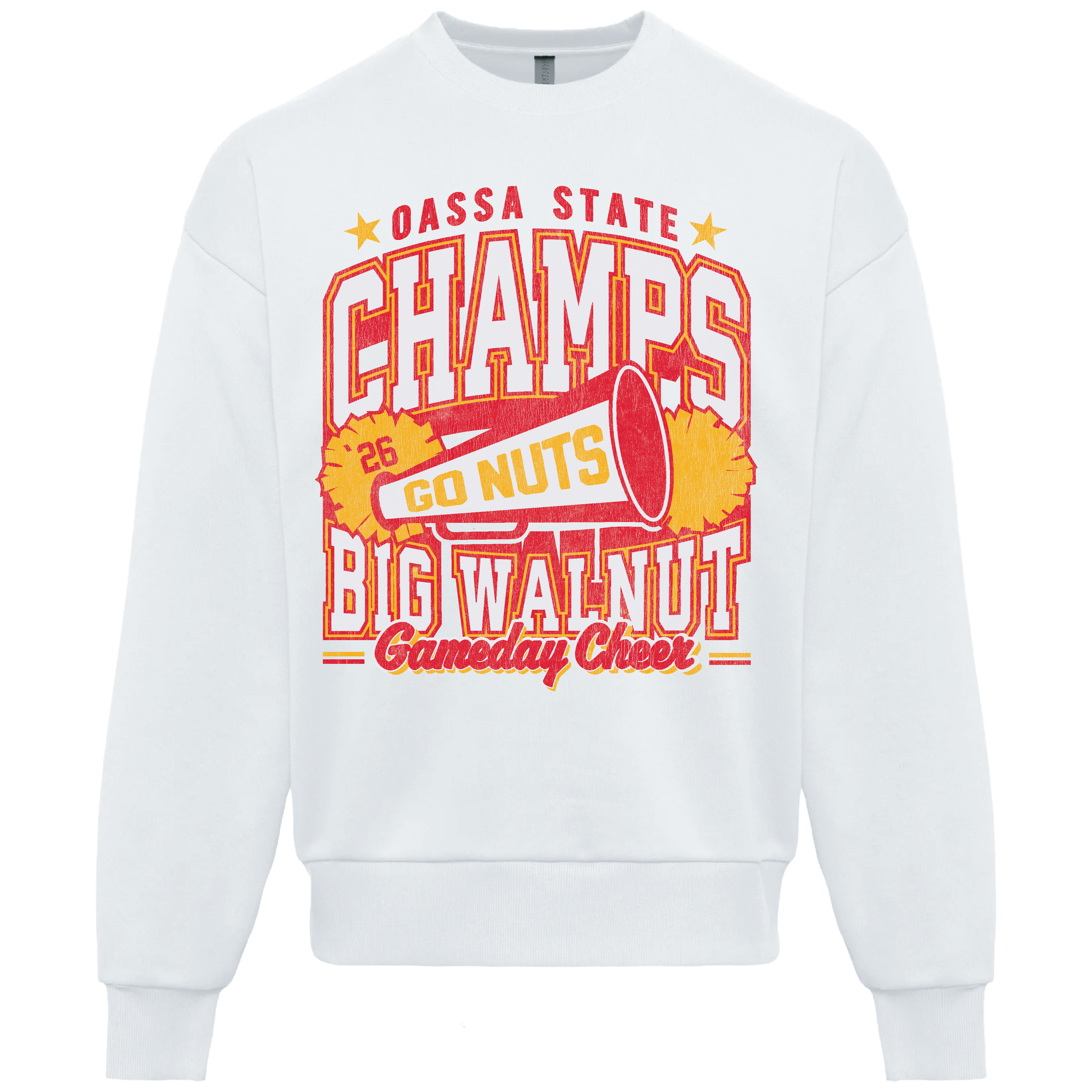 BIG WALNUT | GAME DAY CHEER STATE CHAMP SWEATSHIRT