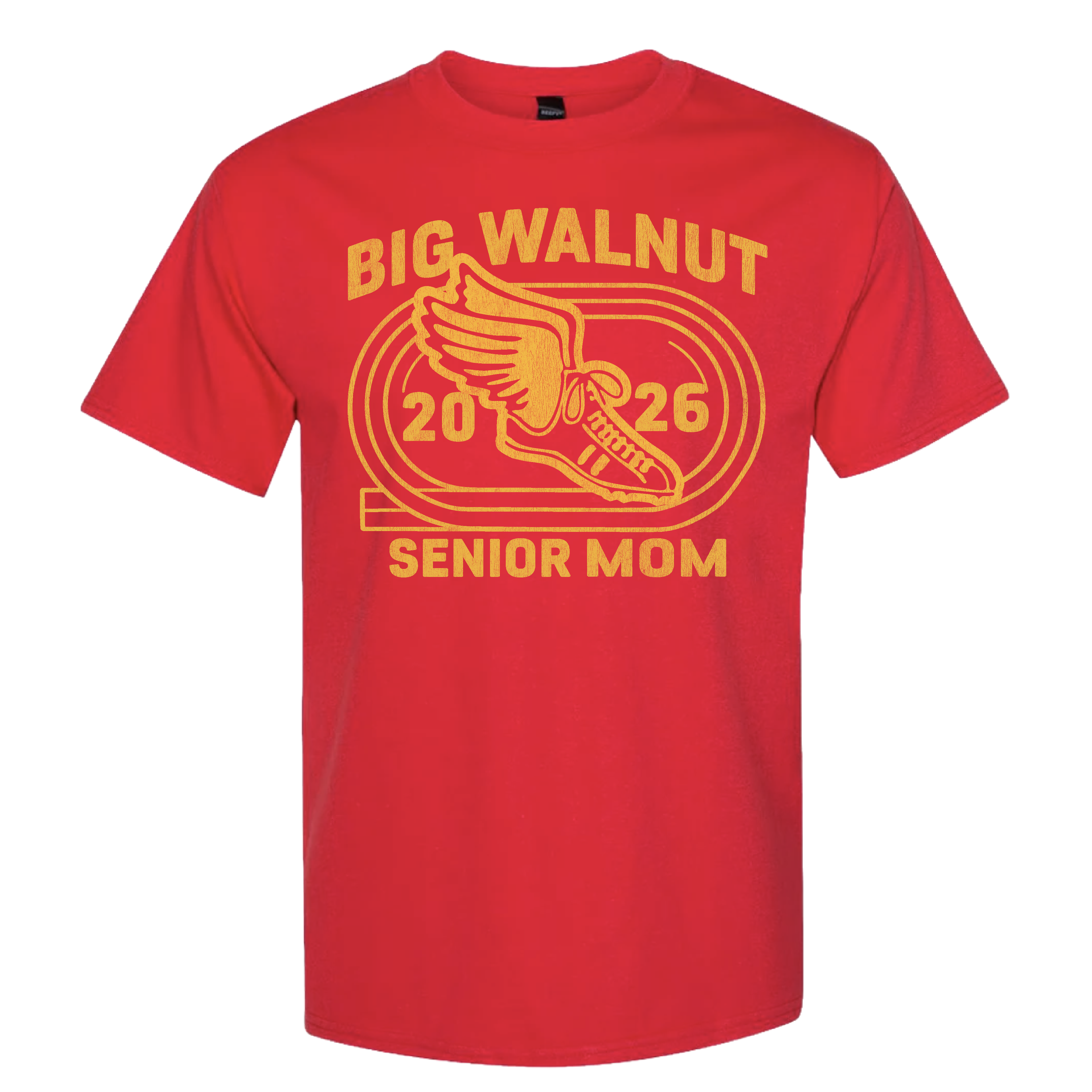 BIG WALNUT | SENIOR MOM TRACK AND FIELD T-SHIRT