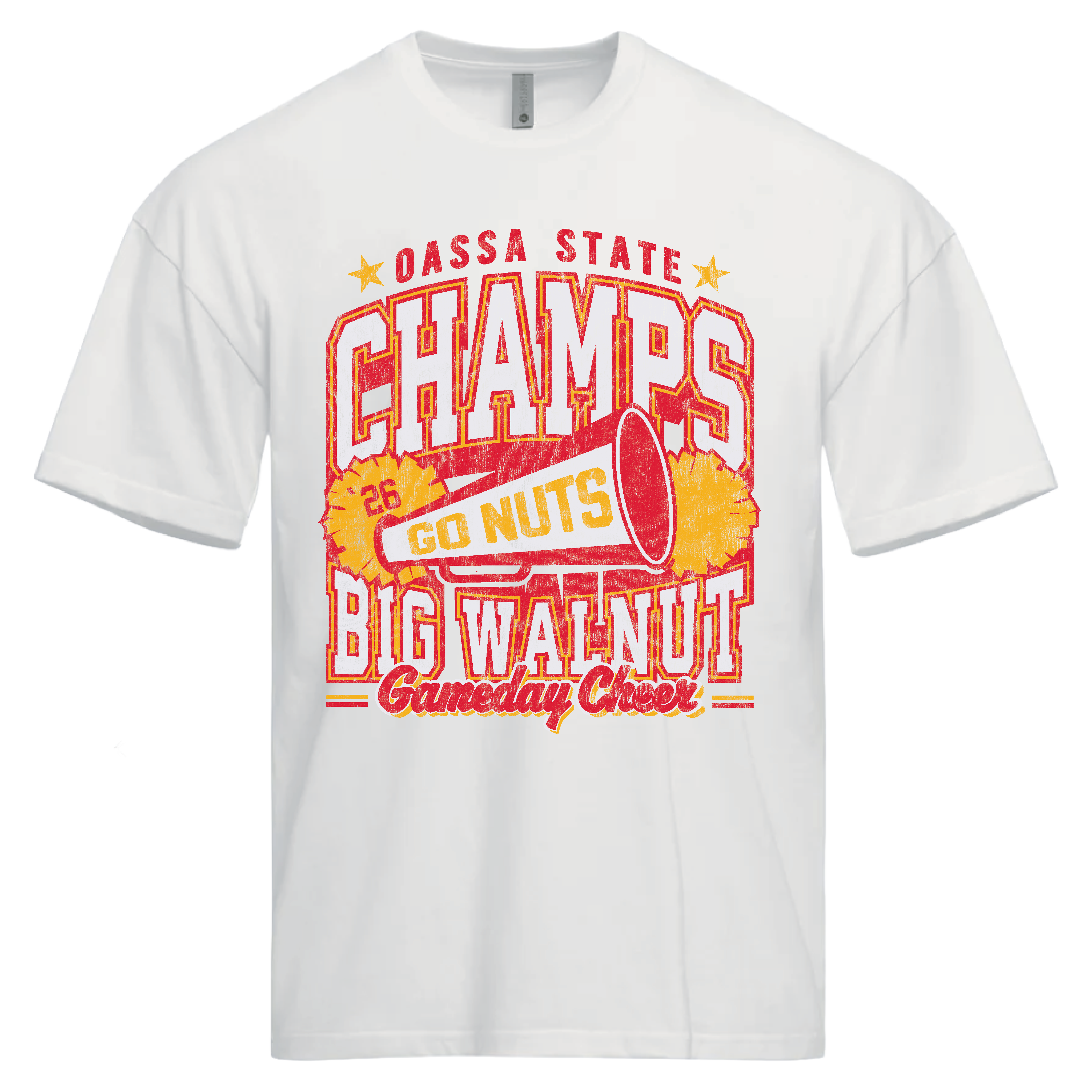 BIG WALNUT | GAMEDAY CHEER STATE CHAMP TEE
