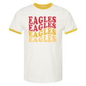 BW | EAGLES VARSITY RINGER TEE