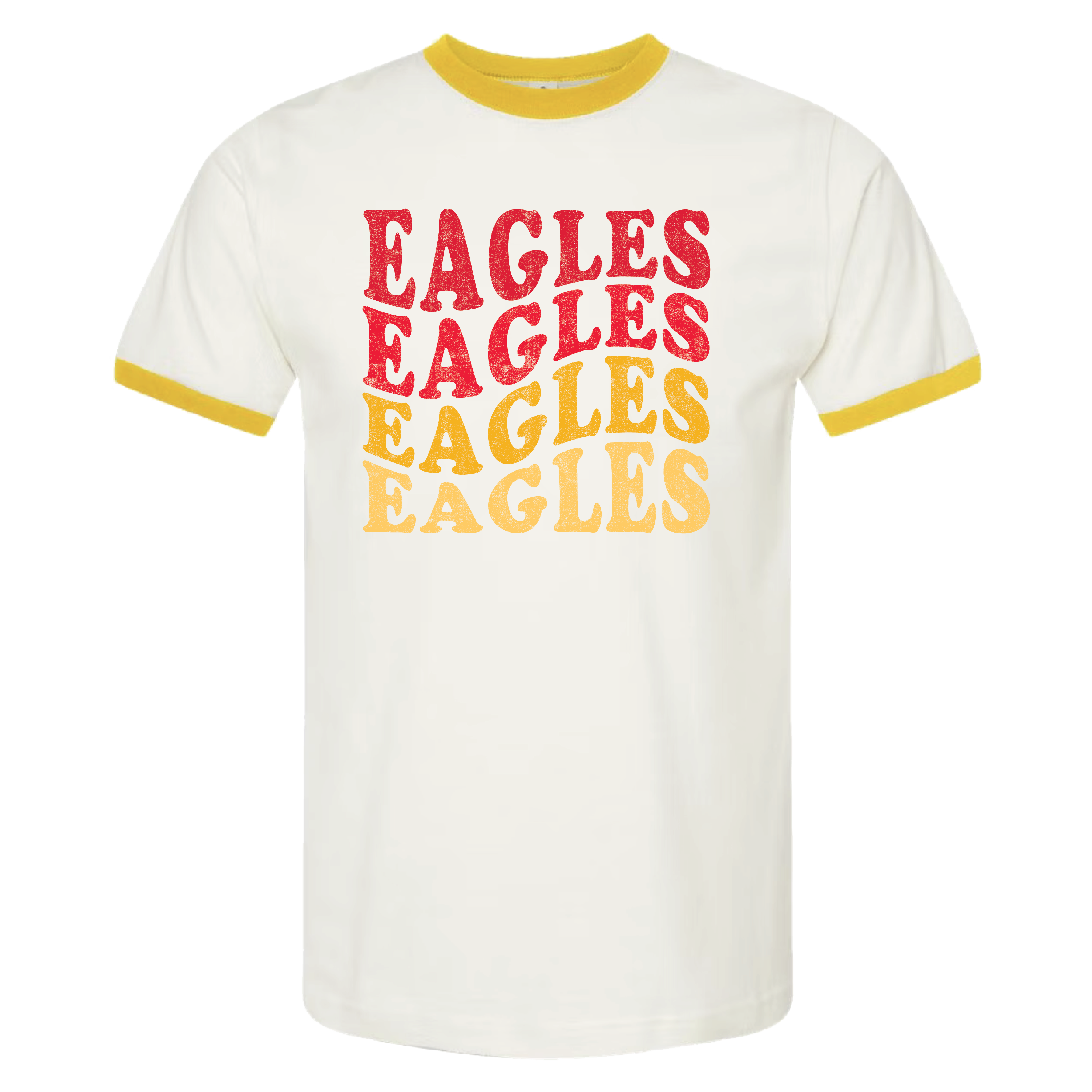 BW | EAGLES VARSITY RINGER TEE
