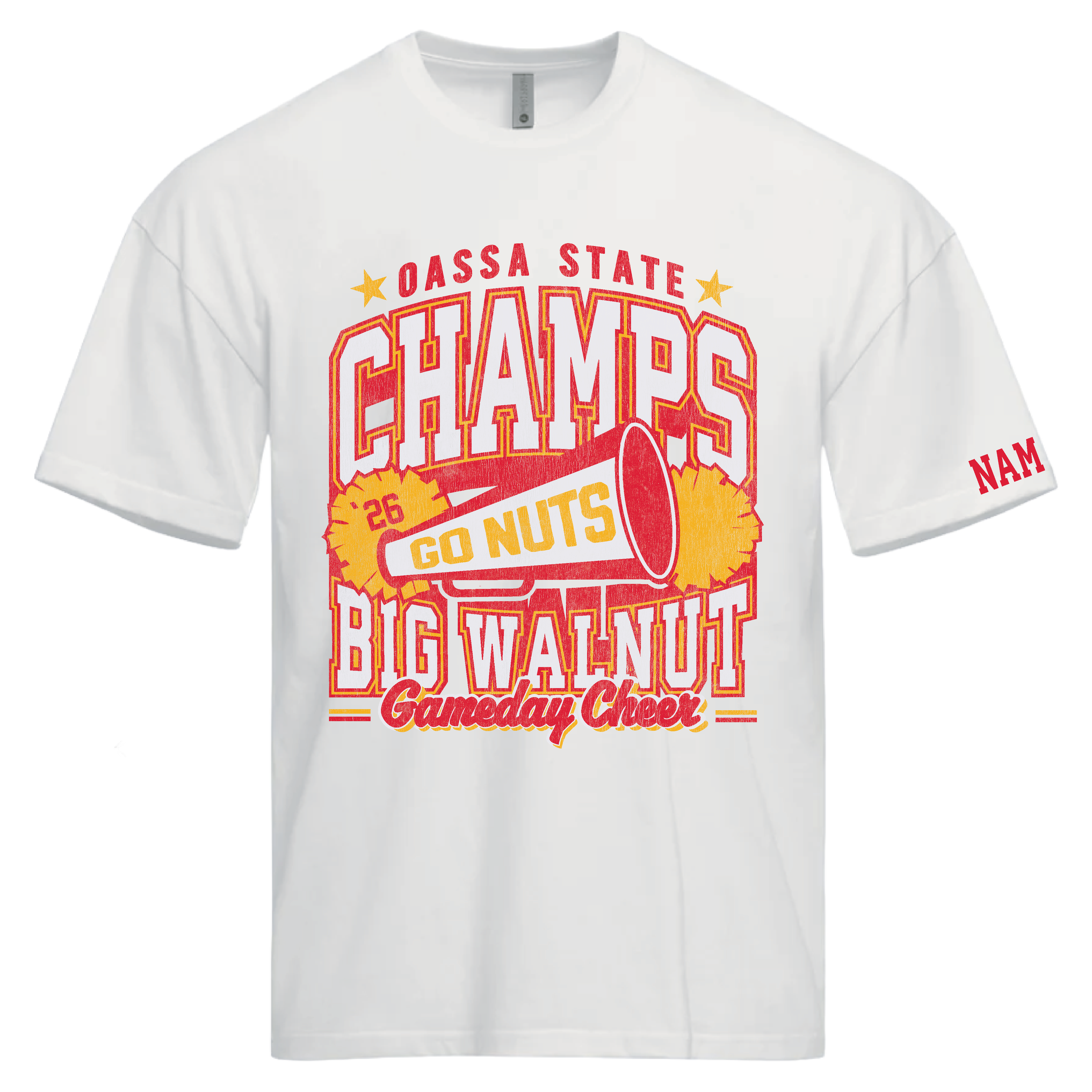 BIG WALNUT | GAMEDAY CHEER STATE CHAMP TEE