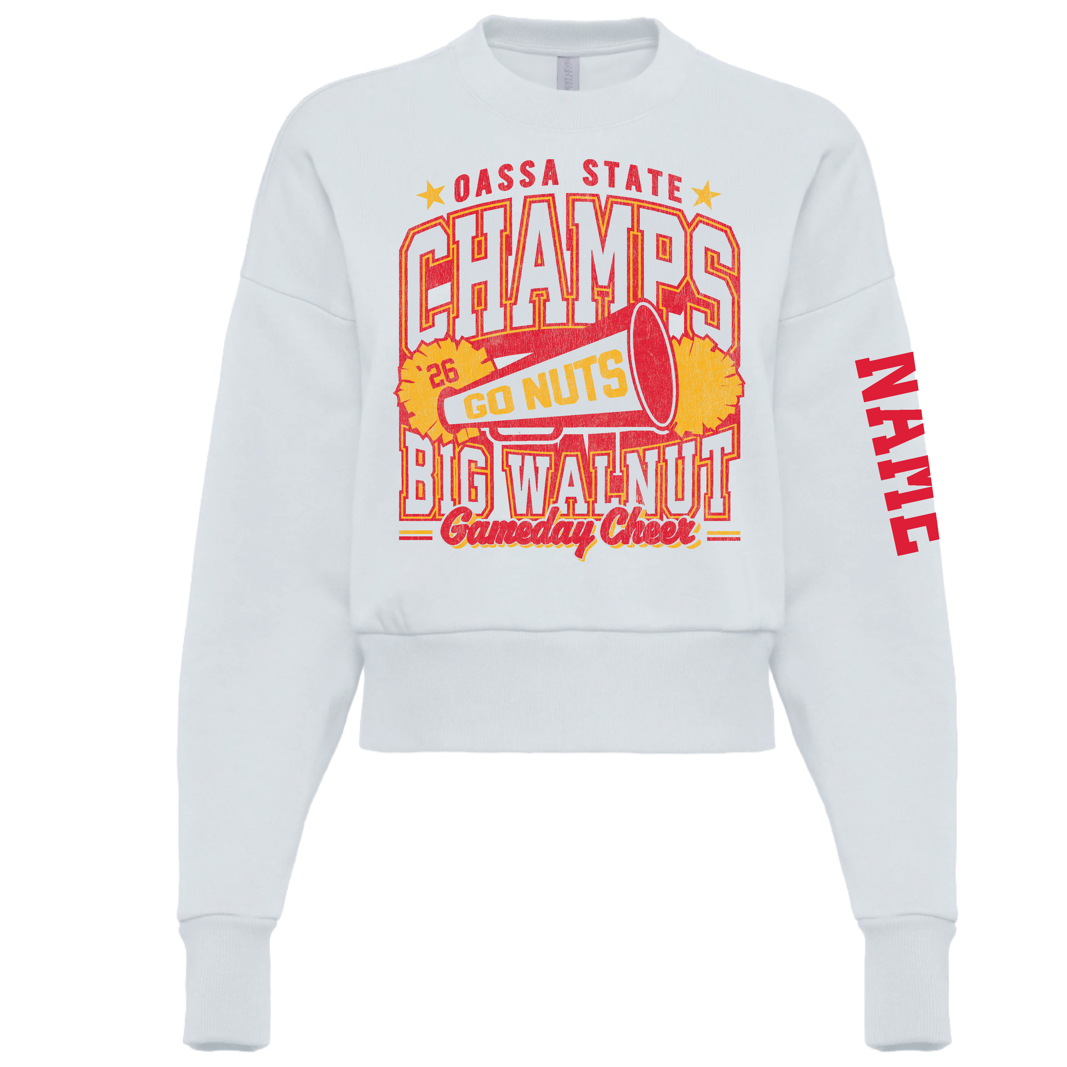 BIG WALNUT | GAME DAY CHEER STATE CHAMP SWEATSHIRT