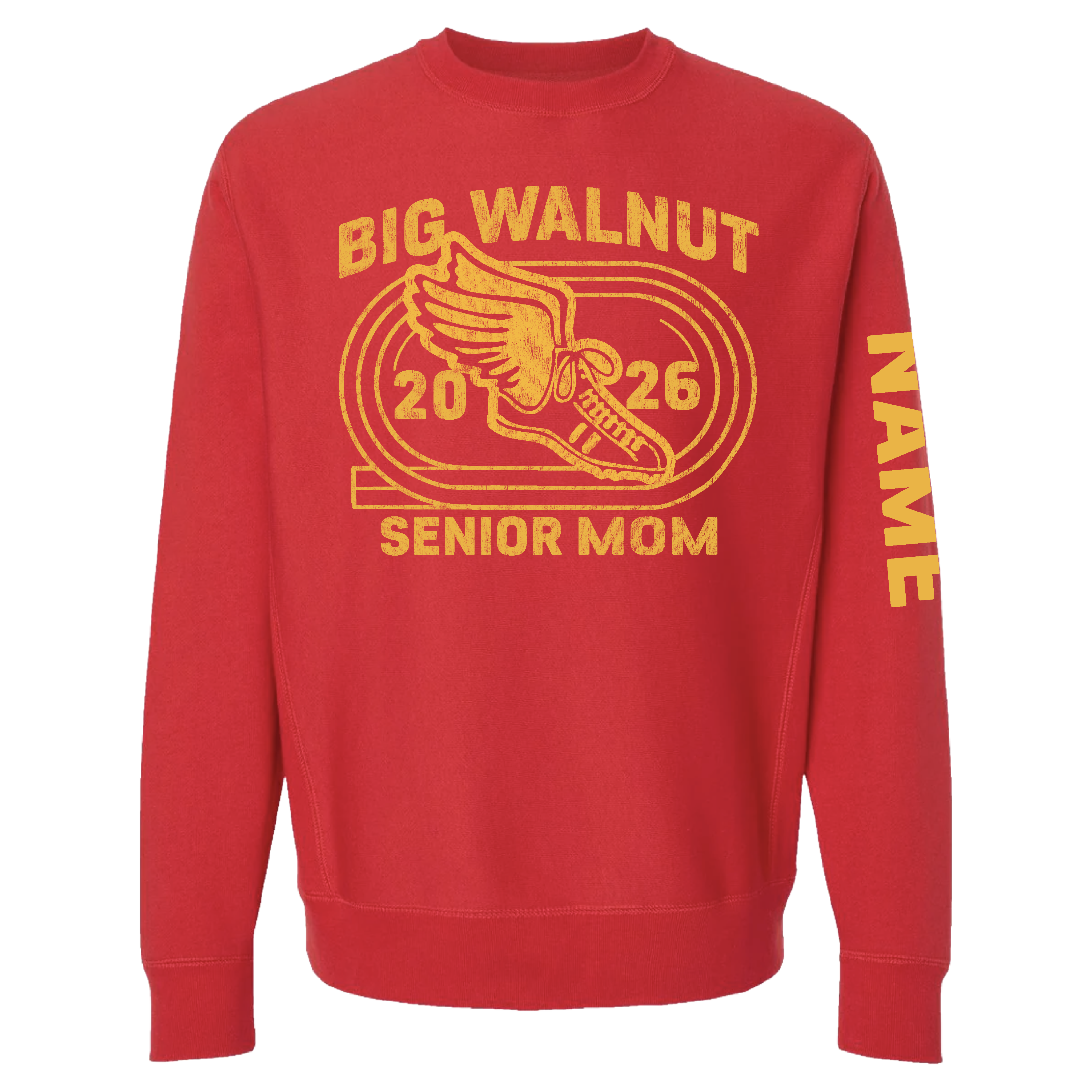 BIG WALNUT | SENIOR MOM TRACK AND FIELD SWEATSHIRT