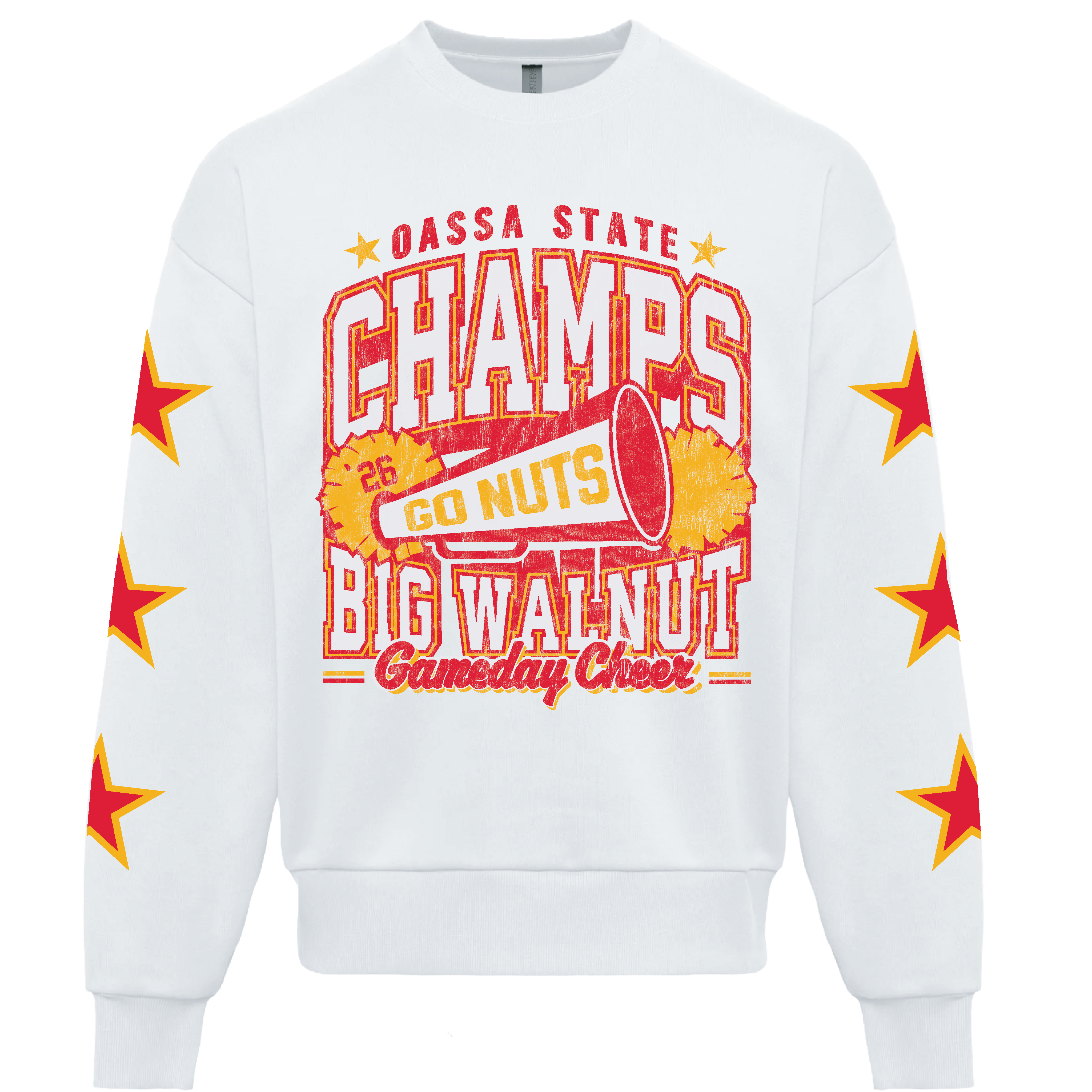 BIG WALNUT | GAME DAY CHEER STATE CHAMP SWEATSHIRT