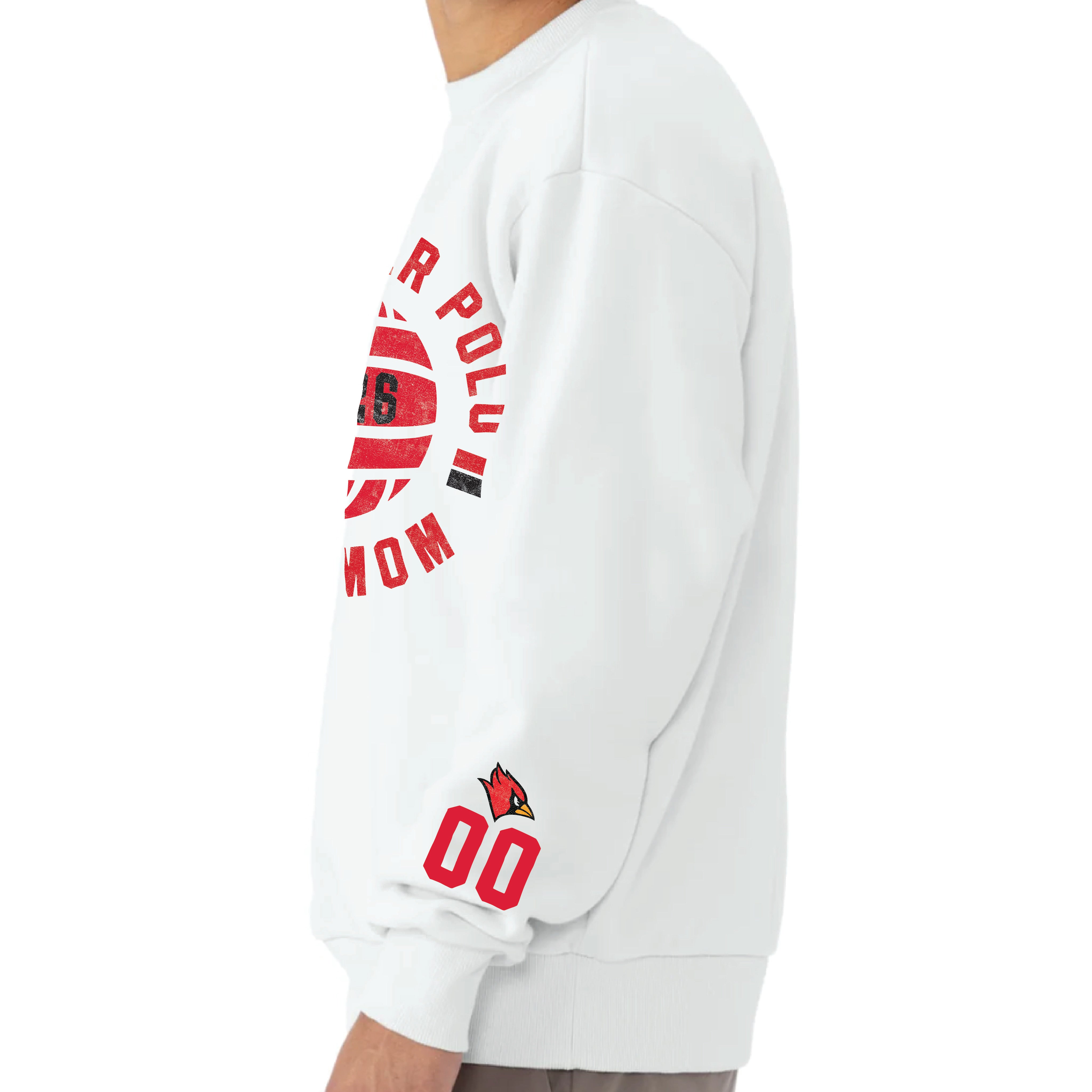ST CHARLES | '26 SENIOR MOM WATER POLO VARSITY SWEATSHIRT (UNISEX)