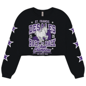 DESALES | BACK TO BACK STATE CHAMP CROP TEE