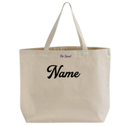 DESALES | CANVAS CHEER TOTE