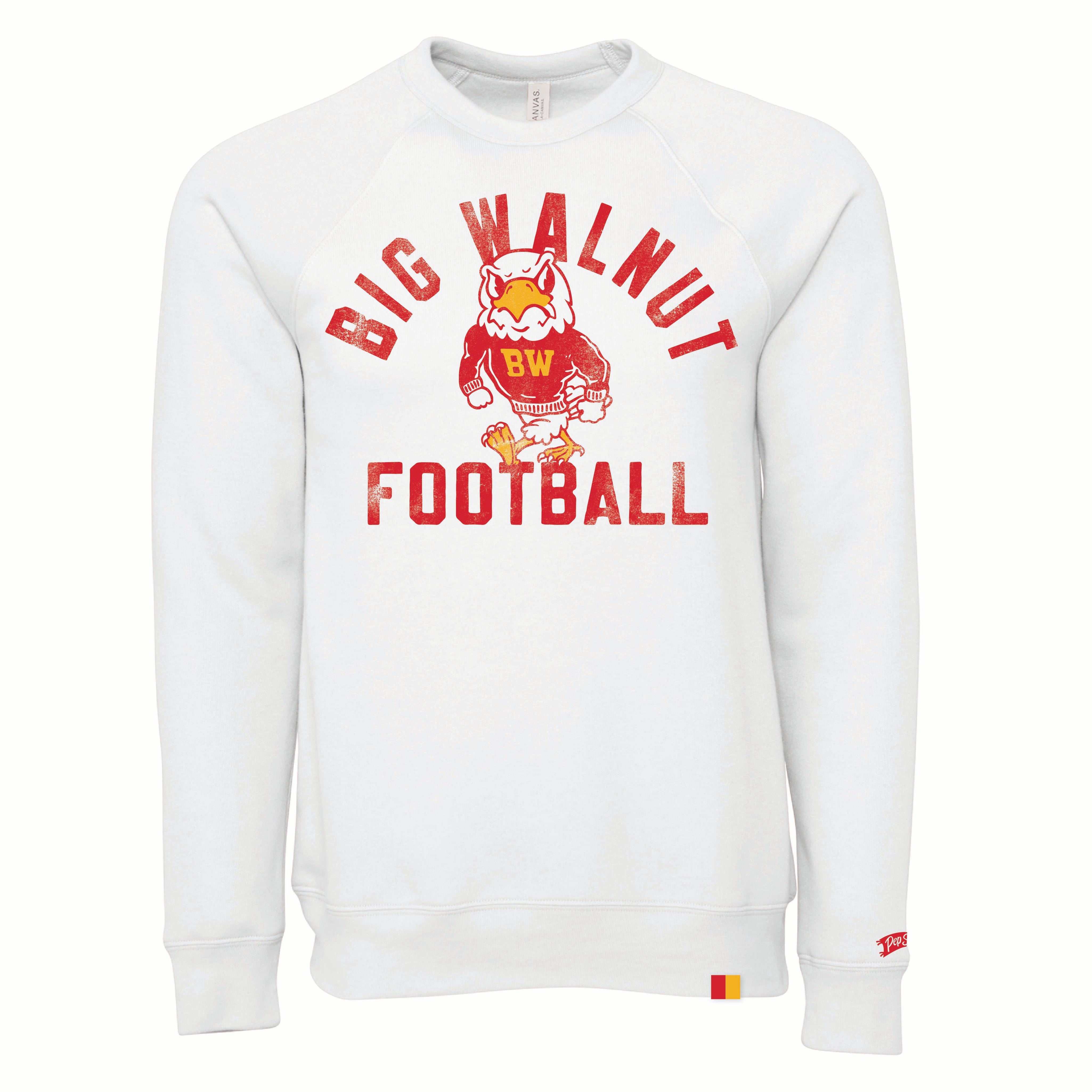 BIG WALNUT | EAGLES VINTAGE VARSITY FOOTBALL SWEATSHIRT