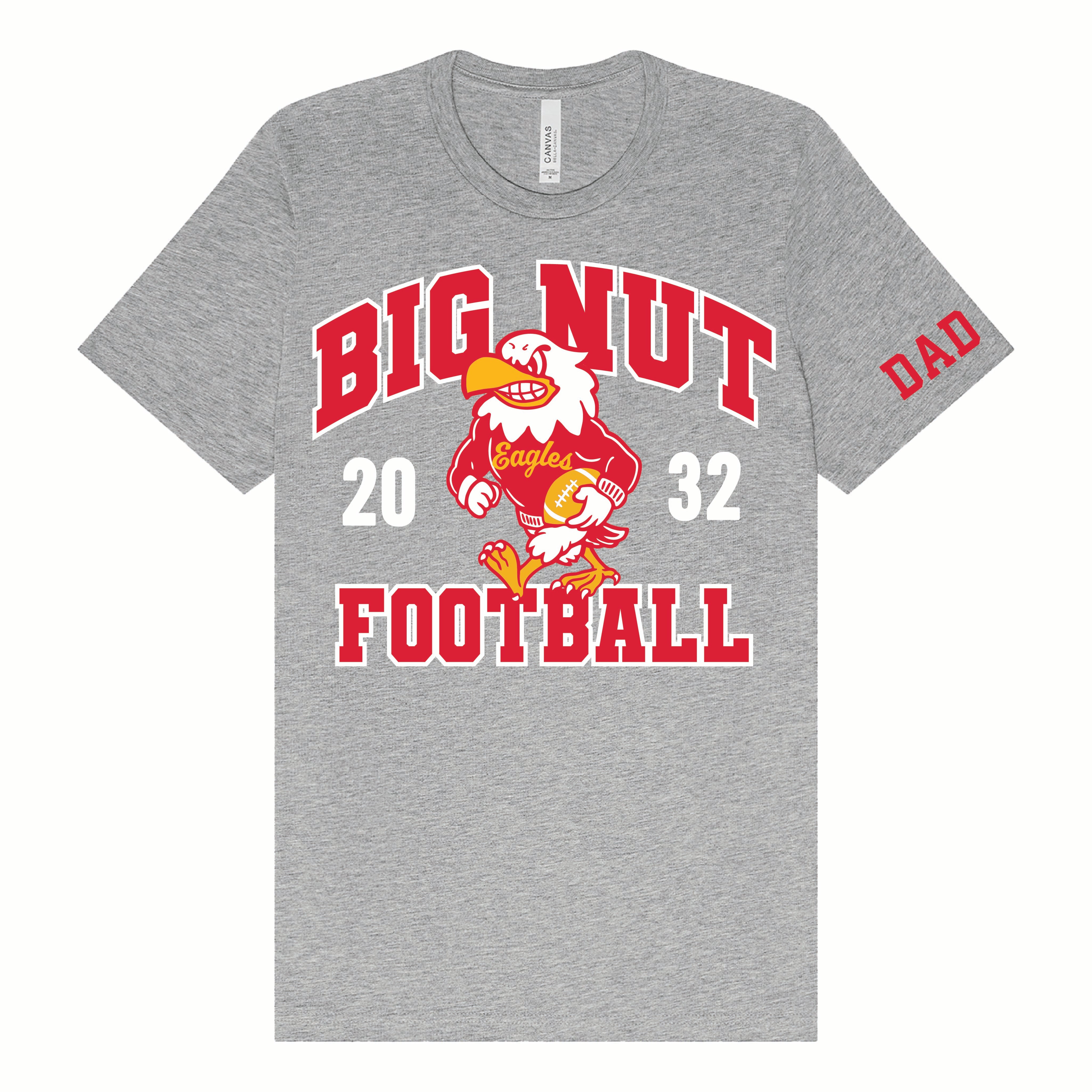BIG WALNUT | CLASS OF 32 FOOTBALL TEE "STAY HUMBLE, STAY HUNGRY" YOUTH AND ADULT SIZES