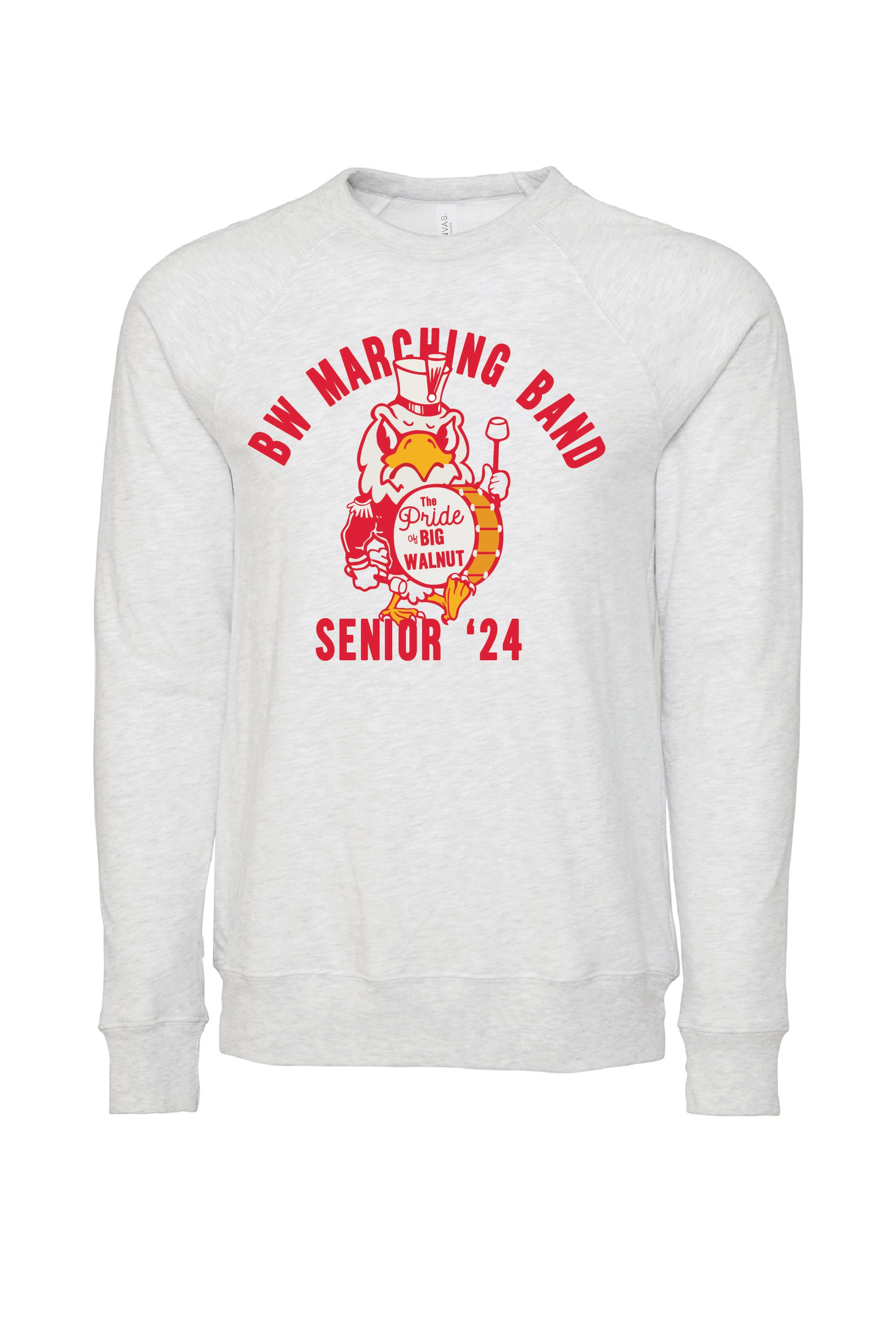 BW Marching Band The Pride of Big Walnut Senior Crewneck Sweatshirt